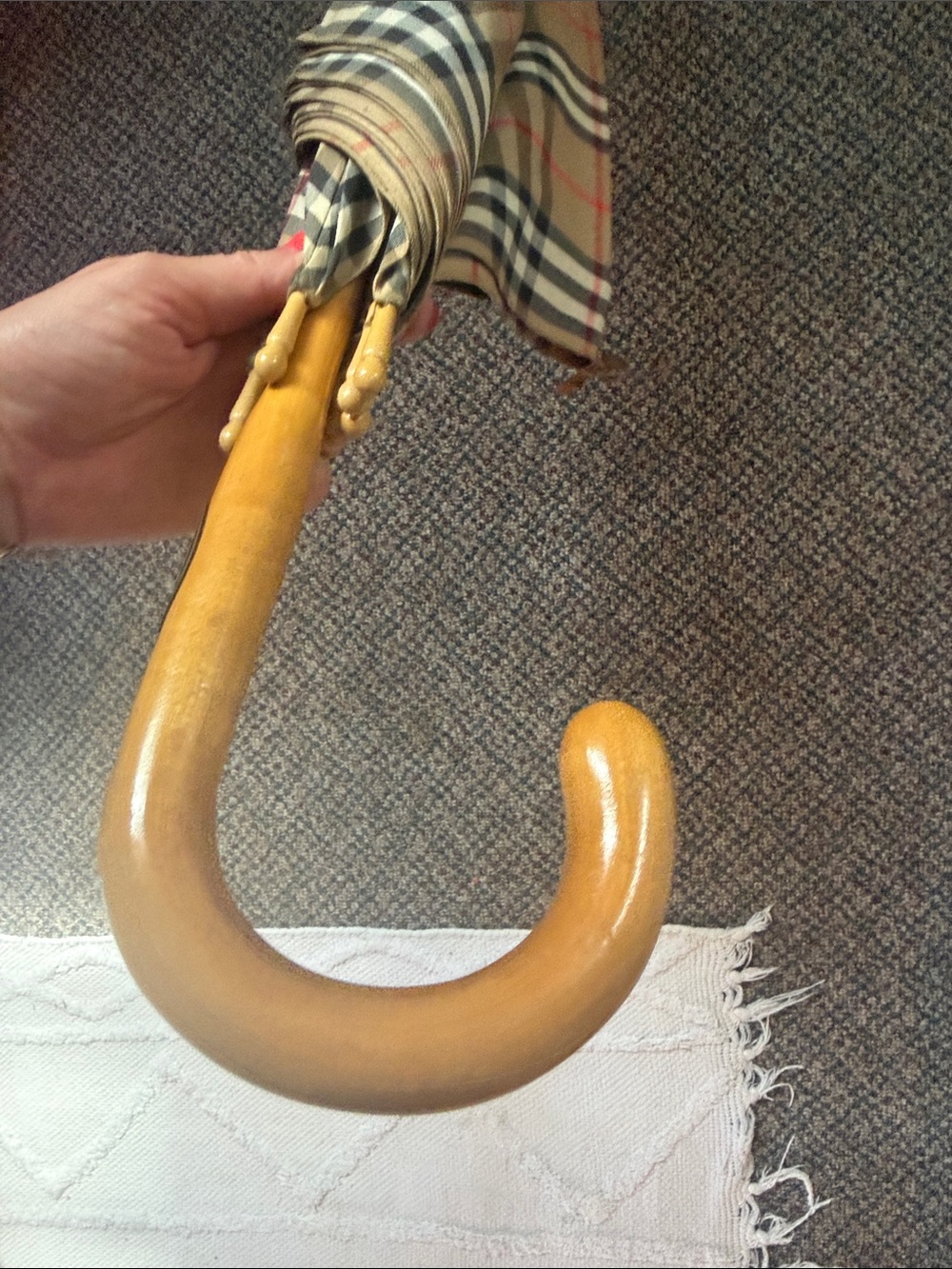 Vintage Burberry Umbrella in classic print amazing  piece! - Picture 9 of 12